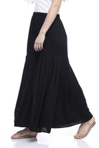 Mominos Fashion Reyon Cotton Black Palazzo For Girls - Distacart