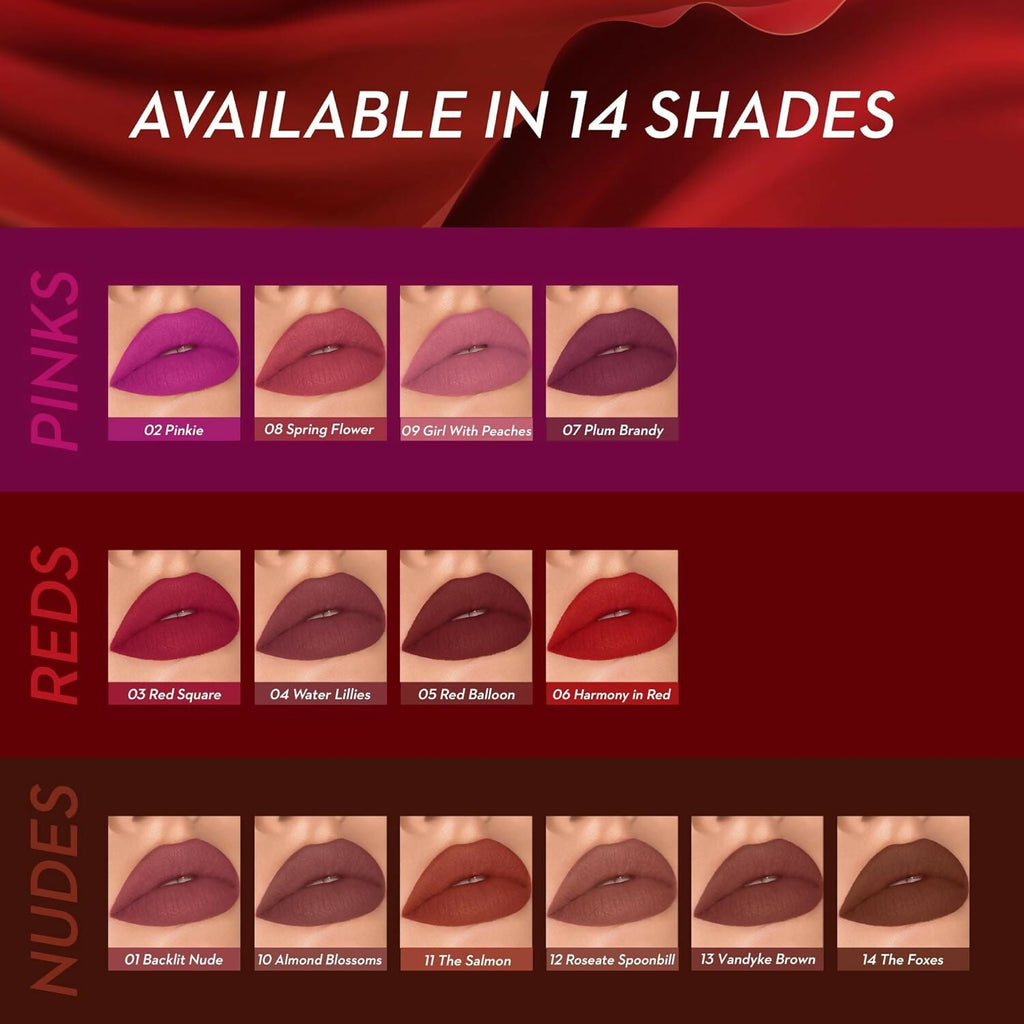 Sugar Cosmetics Mousse Muse Lip Cream - 02 Pinkie