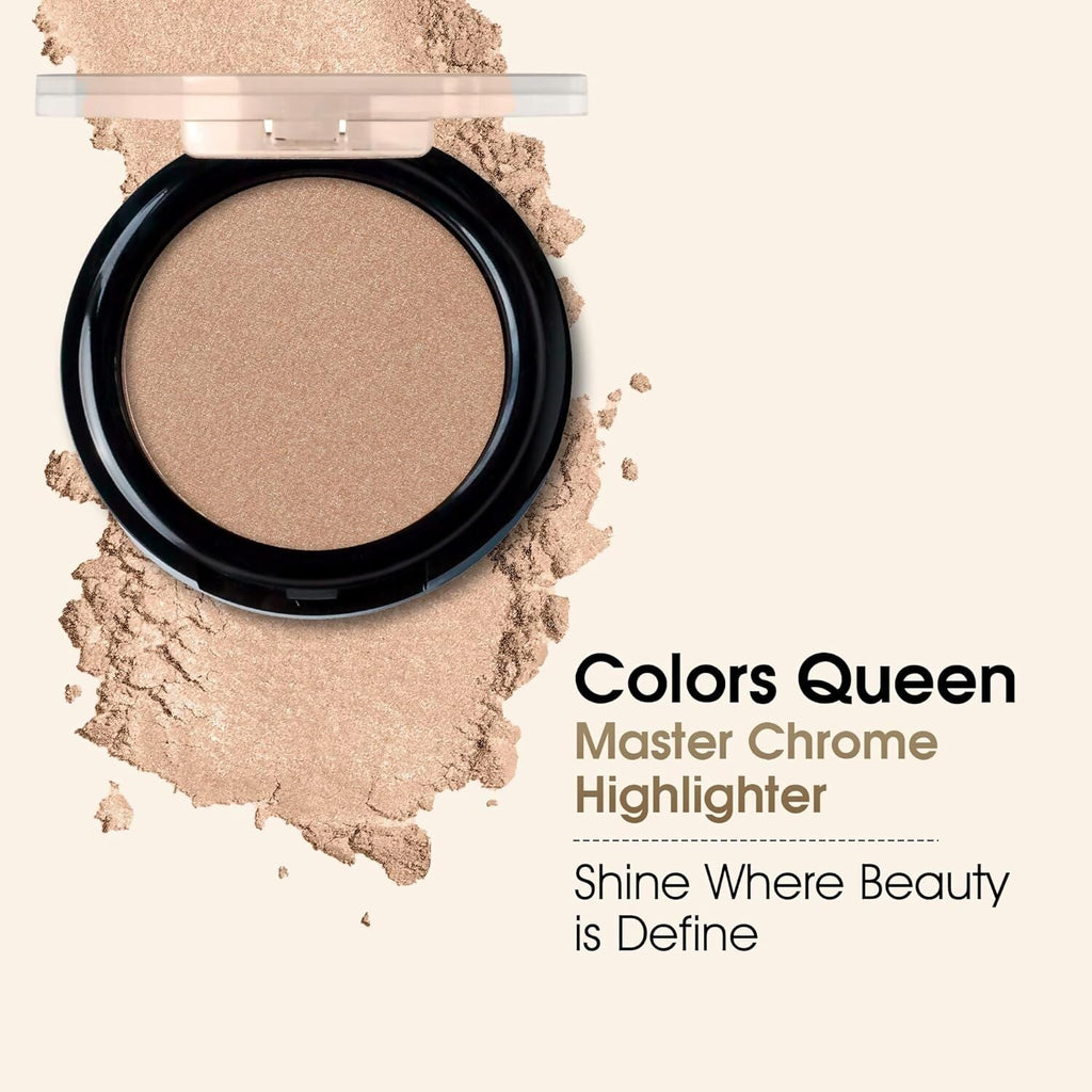 Colors Queen Master Chrome Metallic Highlighter - 05 High Standards - Distacart