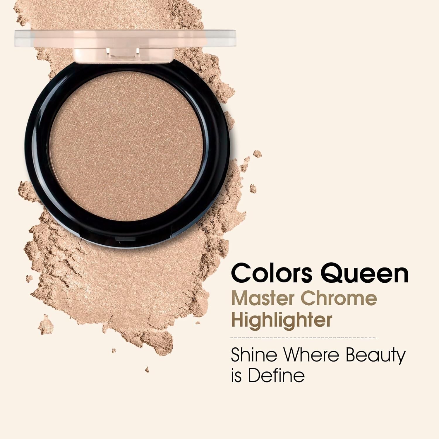 Colors Queen Master Chrome Metallic Highlighter - 05 High Standards - Distacart