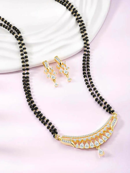 Joban Fashion Beauty Cz Mangalsutra Set