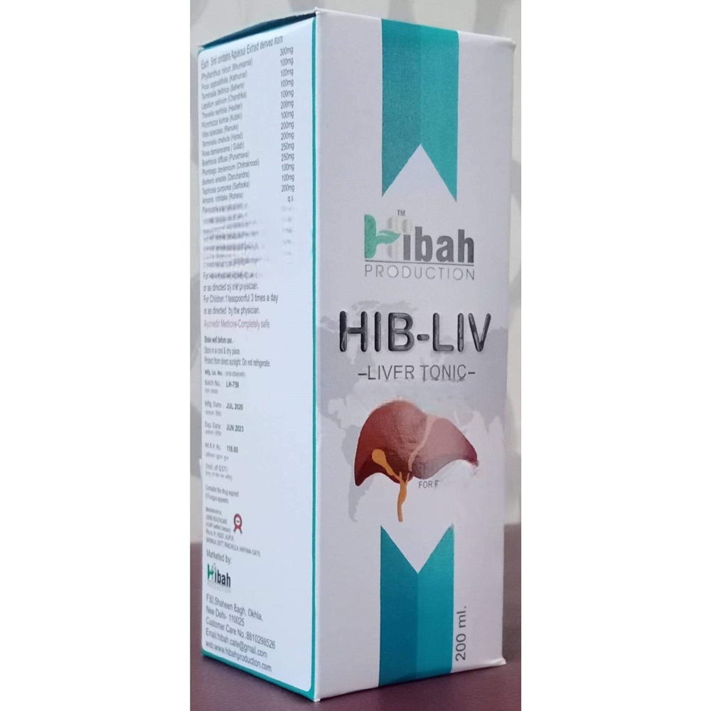 Hibah Production Hib-Liv Liver Tonic - Distacart