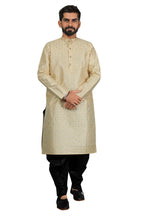DEIANA'S Fancy Black Dhoti Embroidery kurta Set For Men's (Cream)