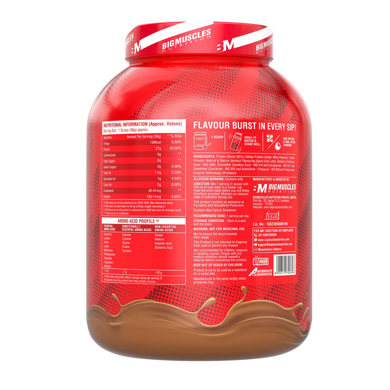 Big Muscles Nutrition Nitric Whey Protein