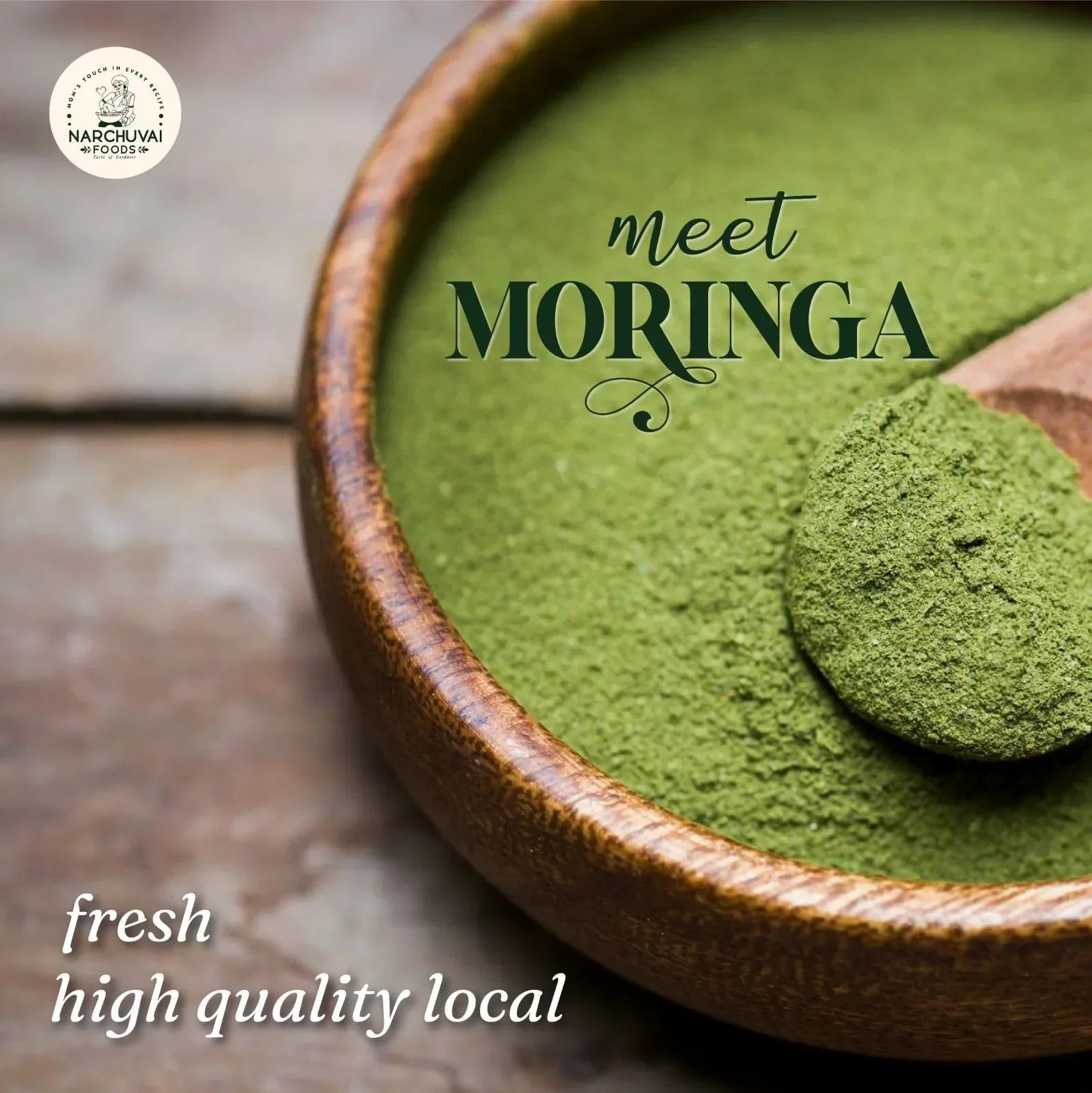 Narchuvai Foods Pure Moringa Powder - Distacart
