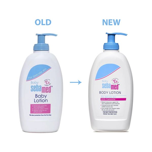 Sebamed Baby Lotion with Ph 5.5, Camomile & Allantoin for Sensitive Skin