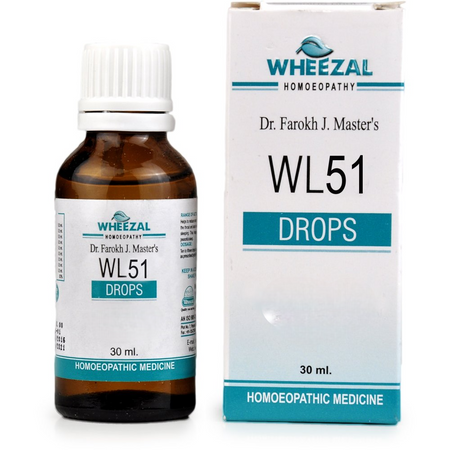 Wheezal Homeopathy WL-51 Drops