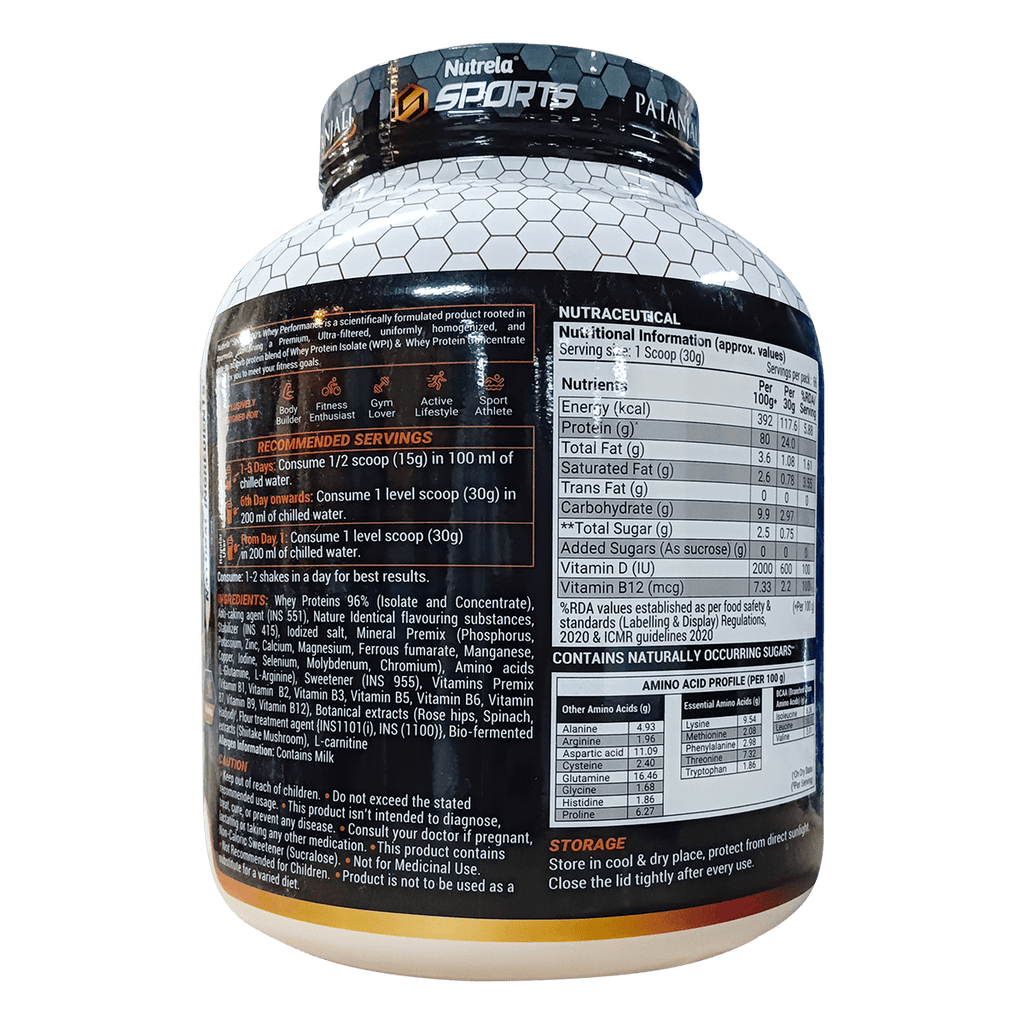Patanjali Nutrela Sports Whey Per (Fvic) - Distacart