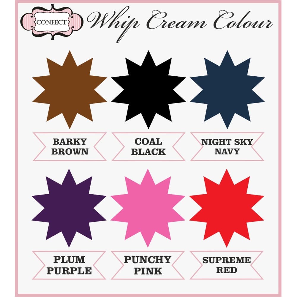 confect barky brown whip cream colour br b 20 g b