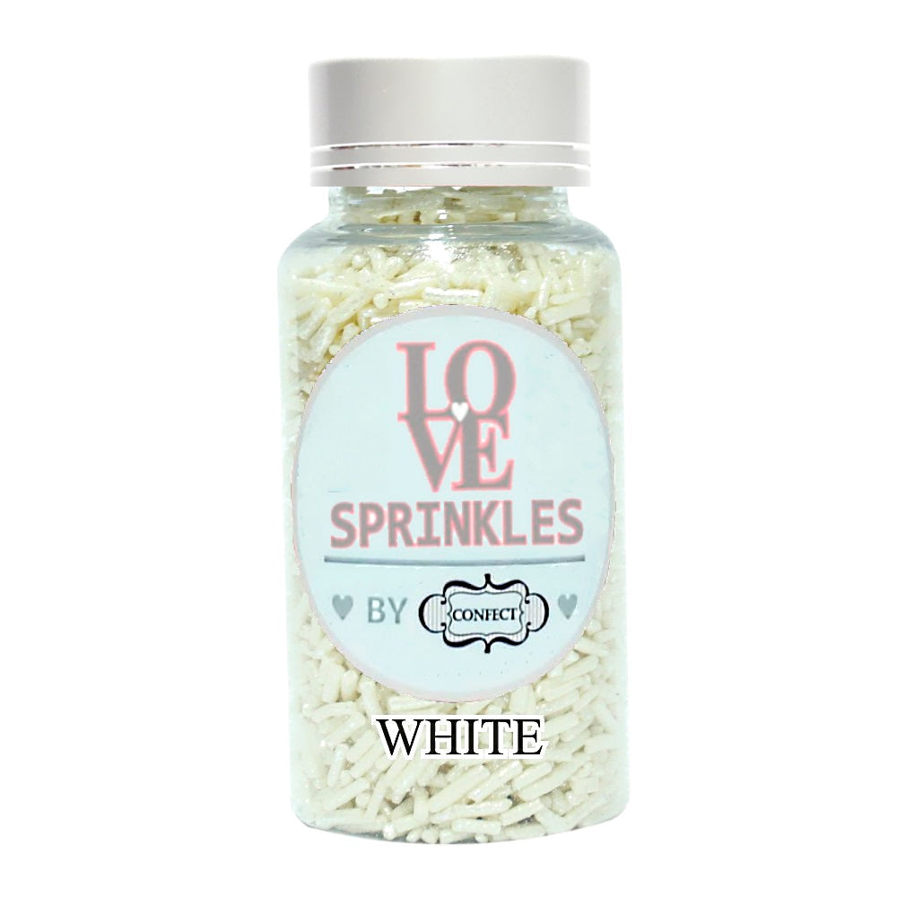 confect white vermicelli sprinkles 90 gms
