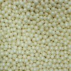 confect white disco balls sprinkles 4 mm 120 gms
