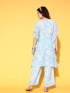 Yufta White Printed Co-ord Set