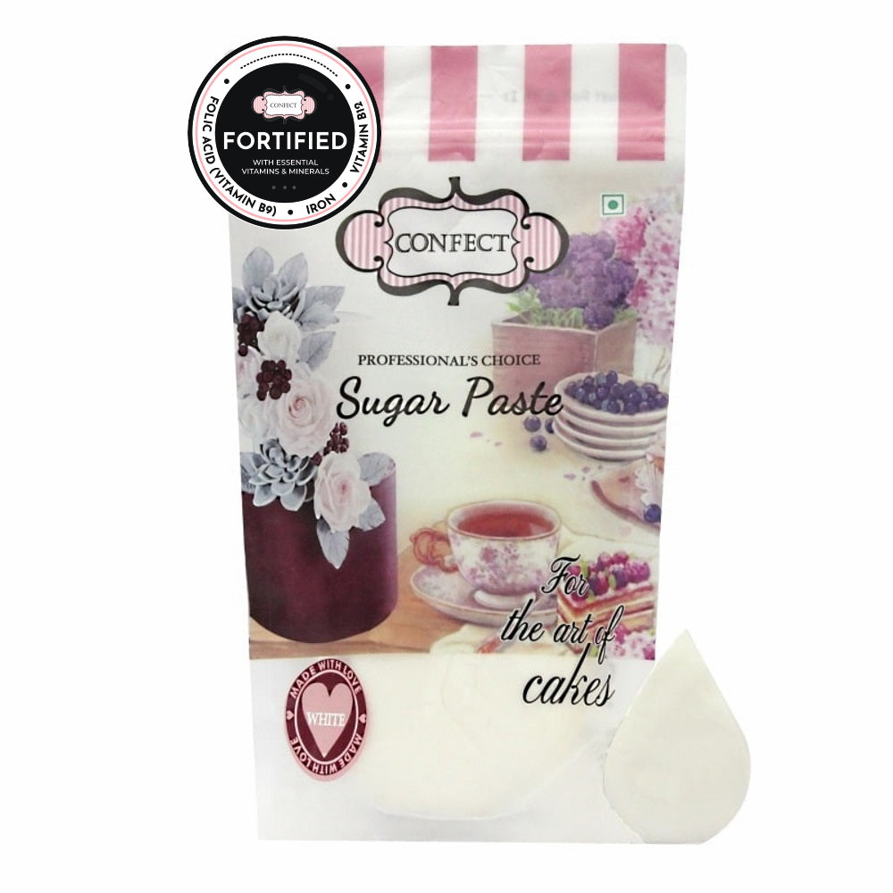 confect white nutritional sugarpaste 1 kg