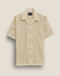 Fabmade Men’S Beige Cotton Shirt