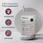 Miduty by Palak Notes PCOS Periods Fertility Powder - Distacart