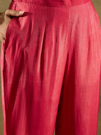 Indo Era Floral Embroidered Kurta With Trousers & Dupatta - Distacart