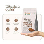 Bharat Vedica Organic Black Chickpeas - Organic Black Chana - Distacart