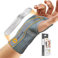 Orth-rem Elastic Wrist Support Brace For Right Hand with Removable Aluminum Splint - Distacart