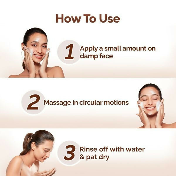 Mamaearth Rice Dewy Bright Face Wash With Rice Water & Niacinamide for Glass Skin - Distacart