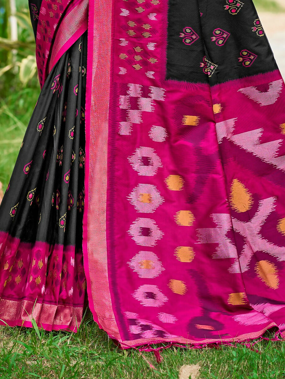 Shree Shyam Fashion Blue Soft Silk Saree - Distacart