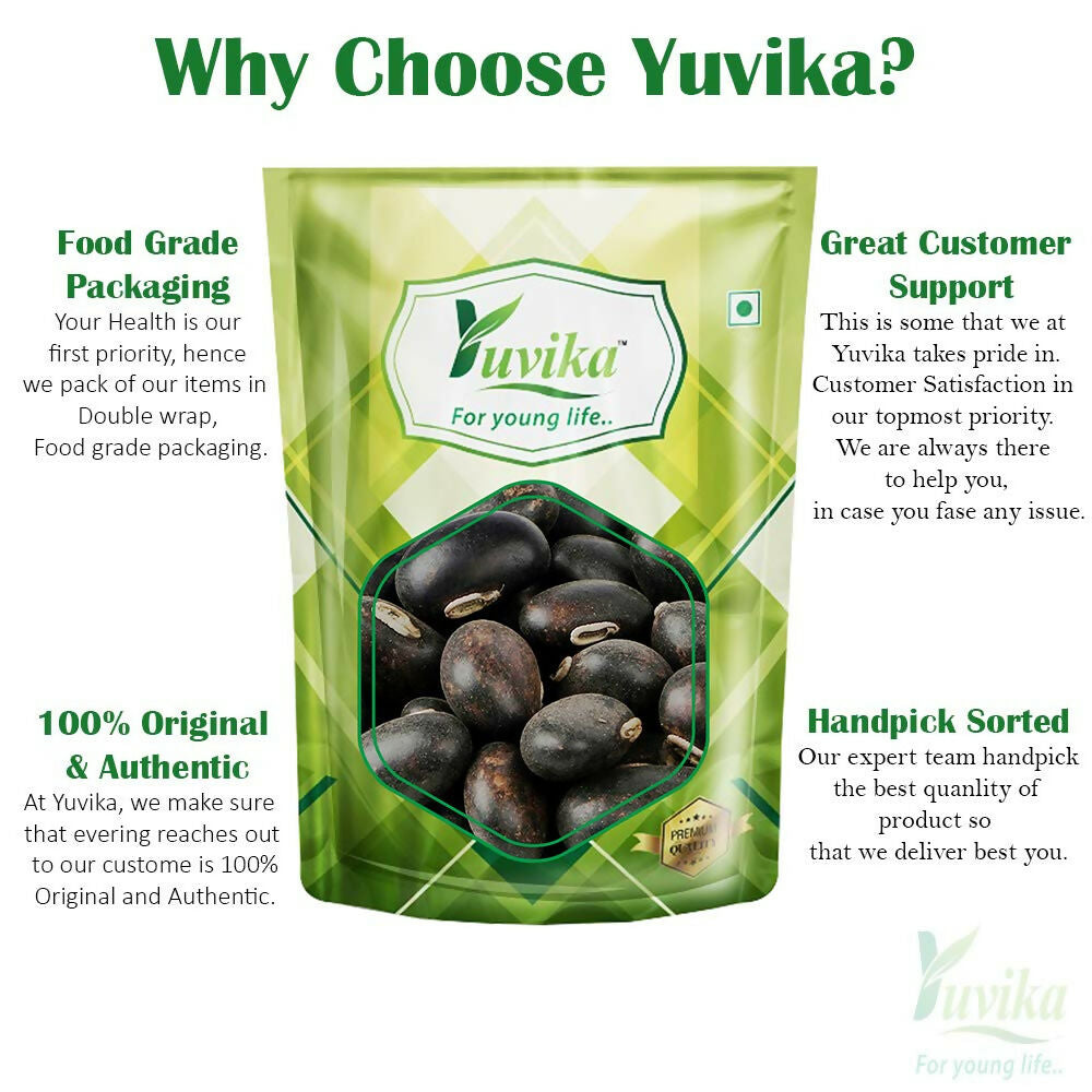 Yuvika Beej Kaunch Kala - Mucuna Pruriens - Black Kaunch Seeds - Cowhage - Distacart
