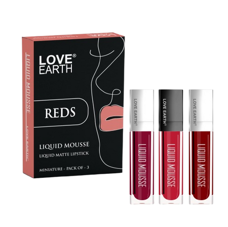 Love Earth Liquid Mousse Matte Lipstick - Reds