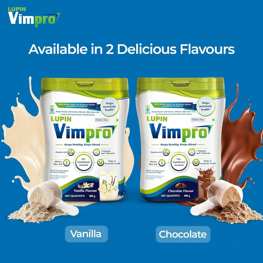 Lupin Vimpro Nutritional Vanilla Protein Powder - Distacart