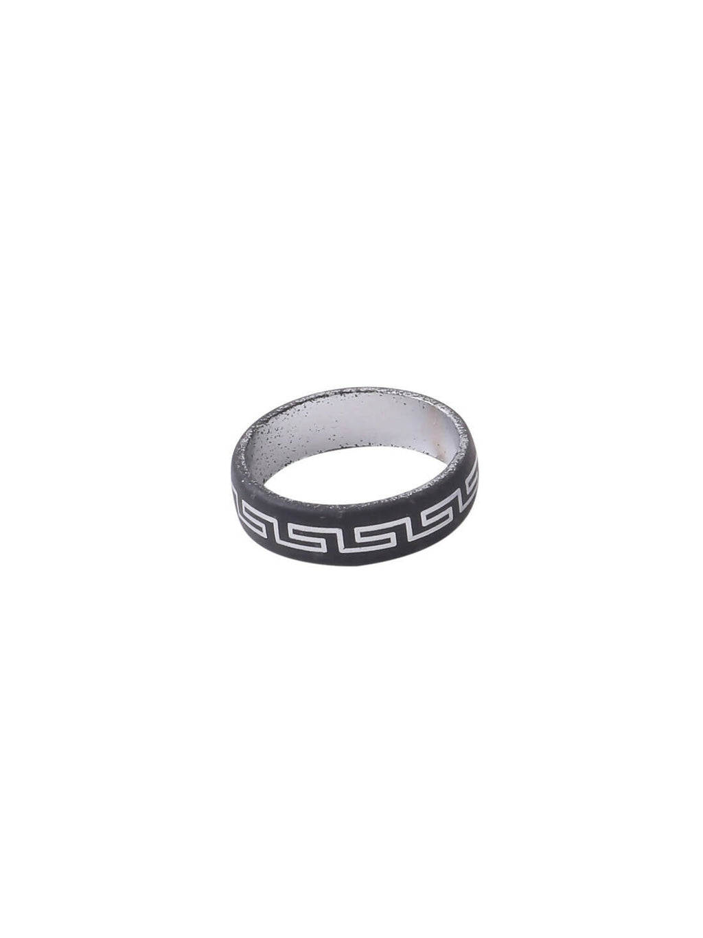 NVR Men's Silver Metal Ring