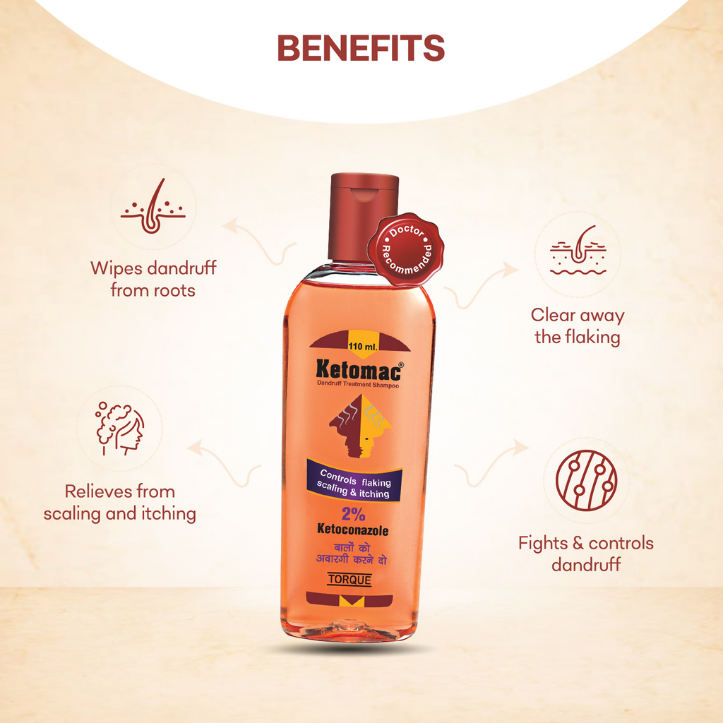 Torque's Ketomac Dandruff Treatment Shampoo - Distacart
