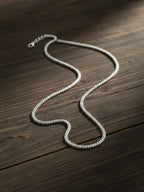 NVR Men's Silver Plated Stainless Steel Chain - Distacart
