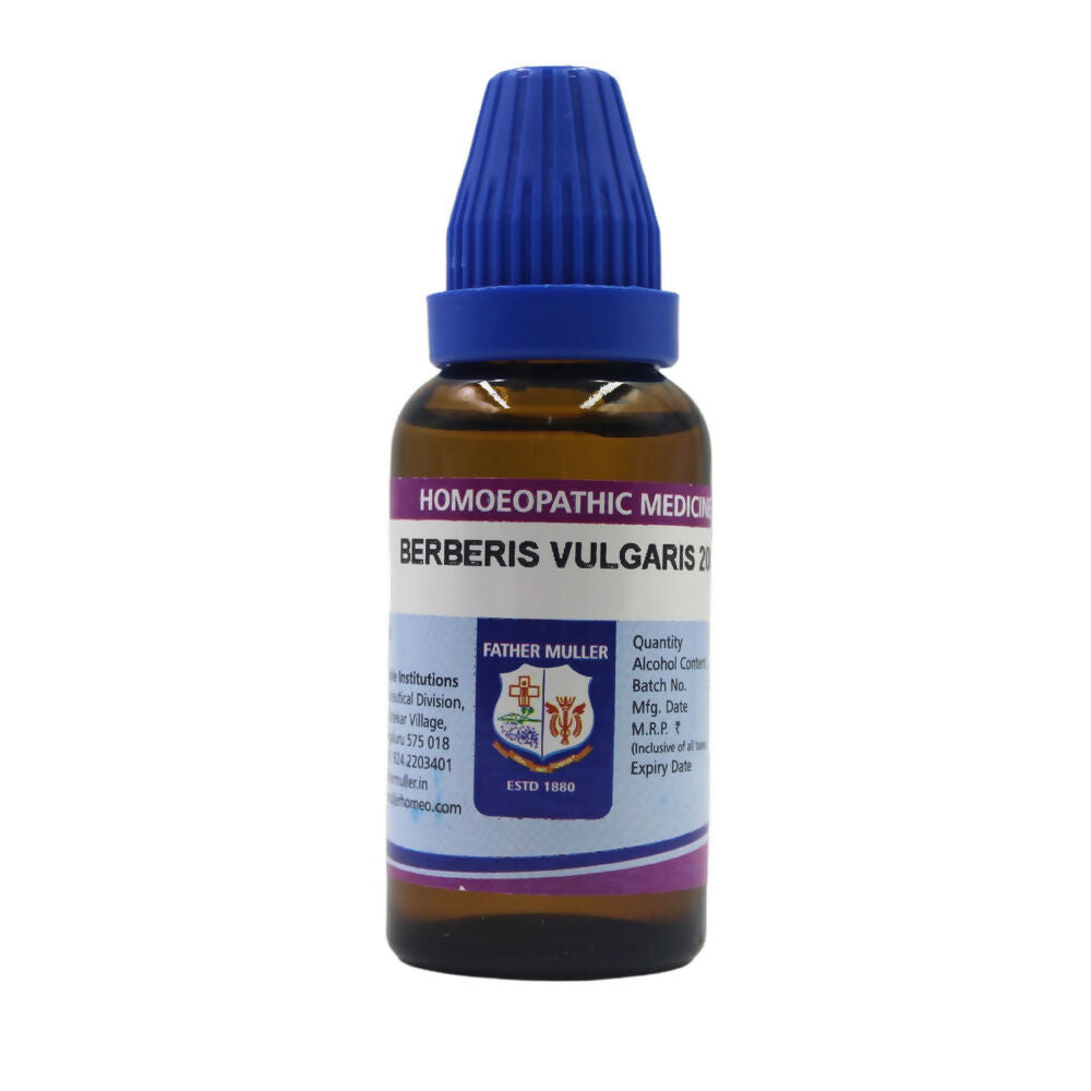 Father Muller Berberis Vulgaris Dilution - Distacart