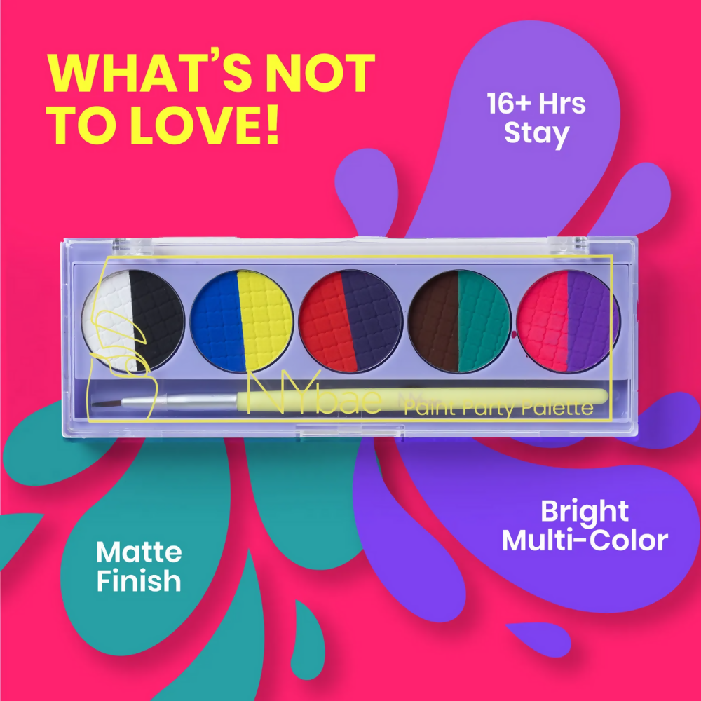 NY Bae Paint Party Palette - Subtle Stares - Distacart