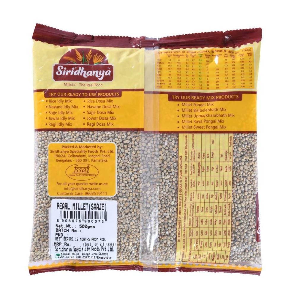 Siridhanya Browntop Millet (Korle) - Distacart