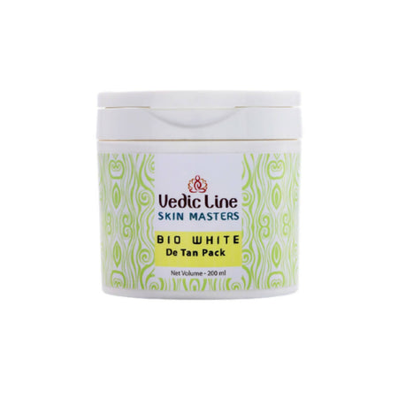 Vedic Line Skin Masters Bio White De Tan Face Pack