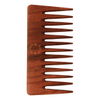 Sacred Grove Wide Tooth & Detangling Teak Wood Comb