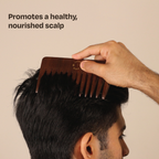 Sacred Grove Wide Tooth & Detangling Teak Wood Comb