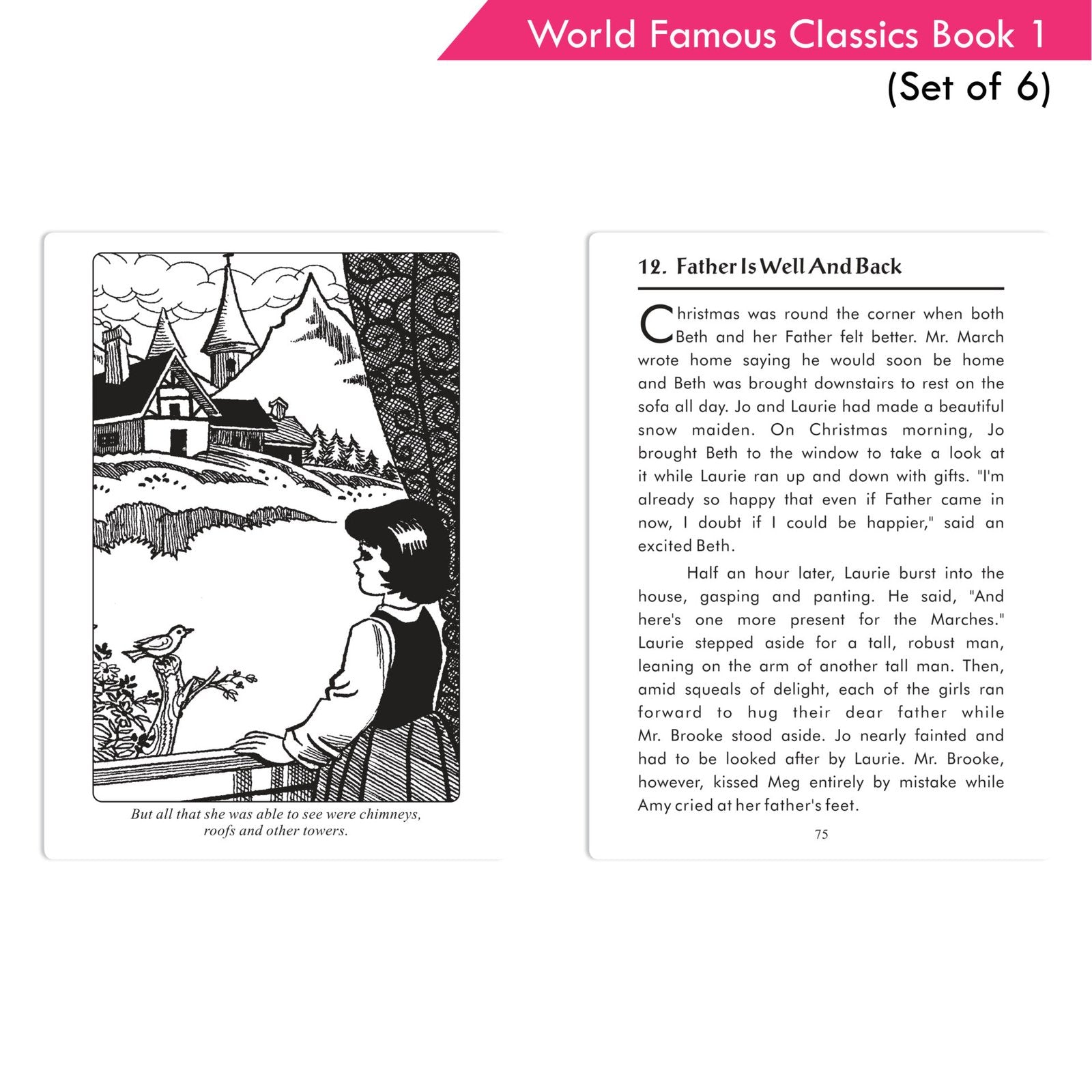 World Famous Classics Book 1 (Set of 6)| Ages 8-15 Year - Distacart