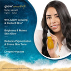 Aqualogica Glow+ Concentrate Face Serum With Hyaluronic Acid & Vitamin C