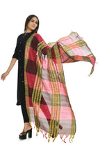 Mominos Fashion Moeza Handloom Cotton Rani Tone Dupatta - Distacart