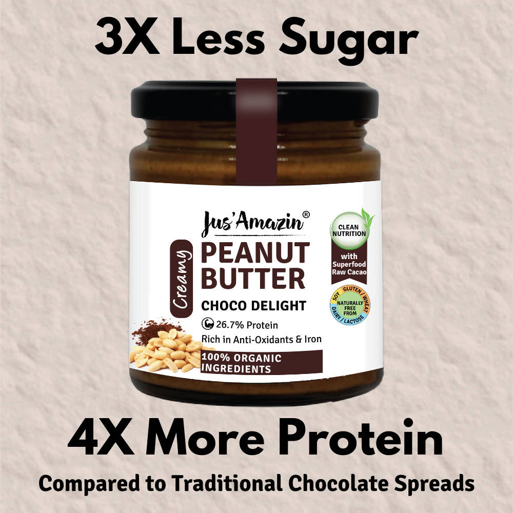 Jus Amazin Peanut Butter Choco Delight - Distacart