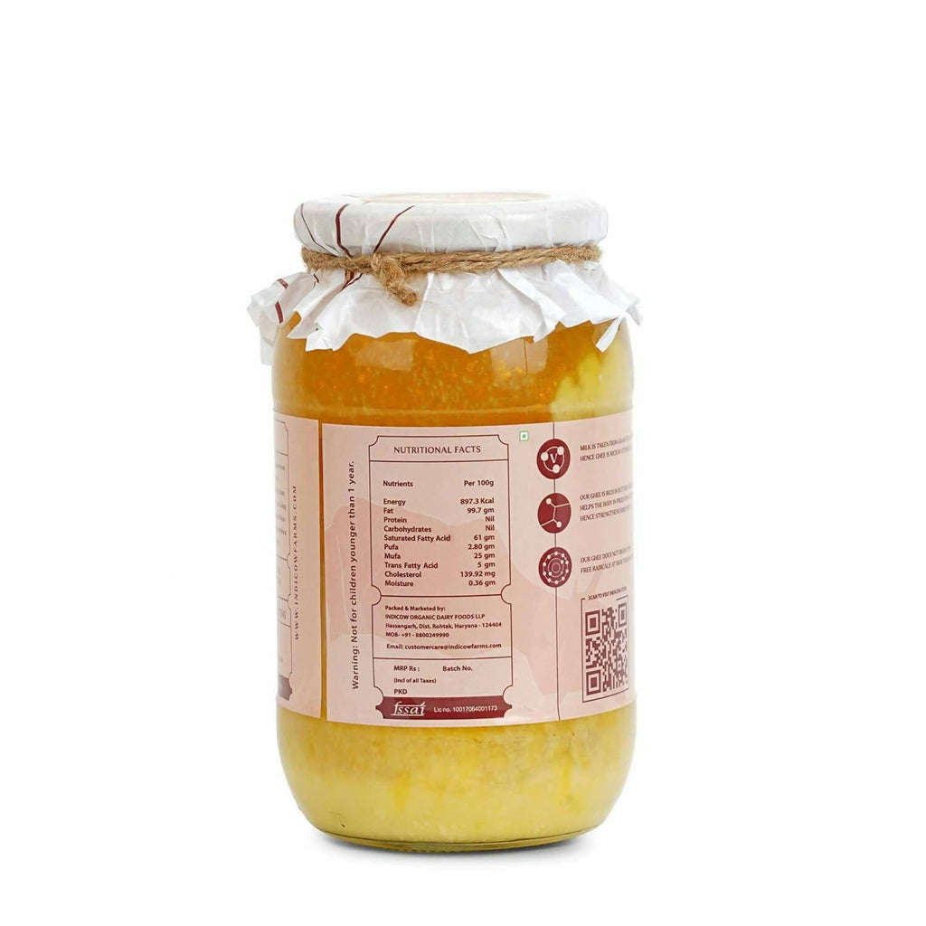 Indicow Foods Vedic Bilona A2 Cow Ghee - Distacart