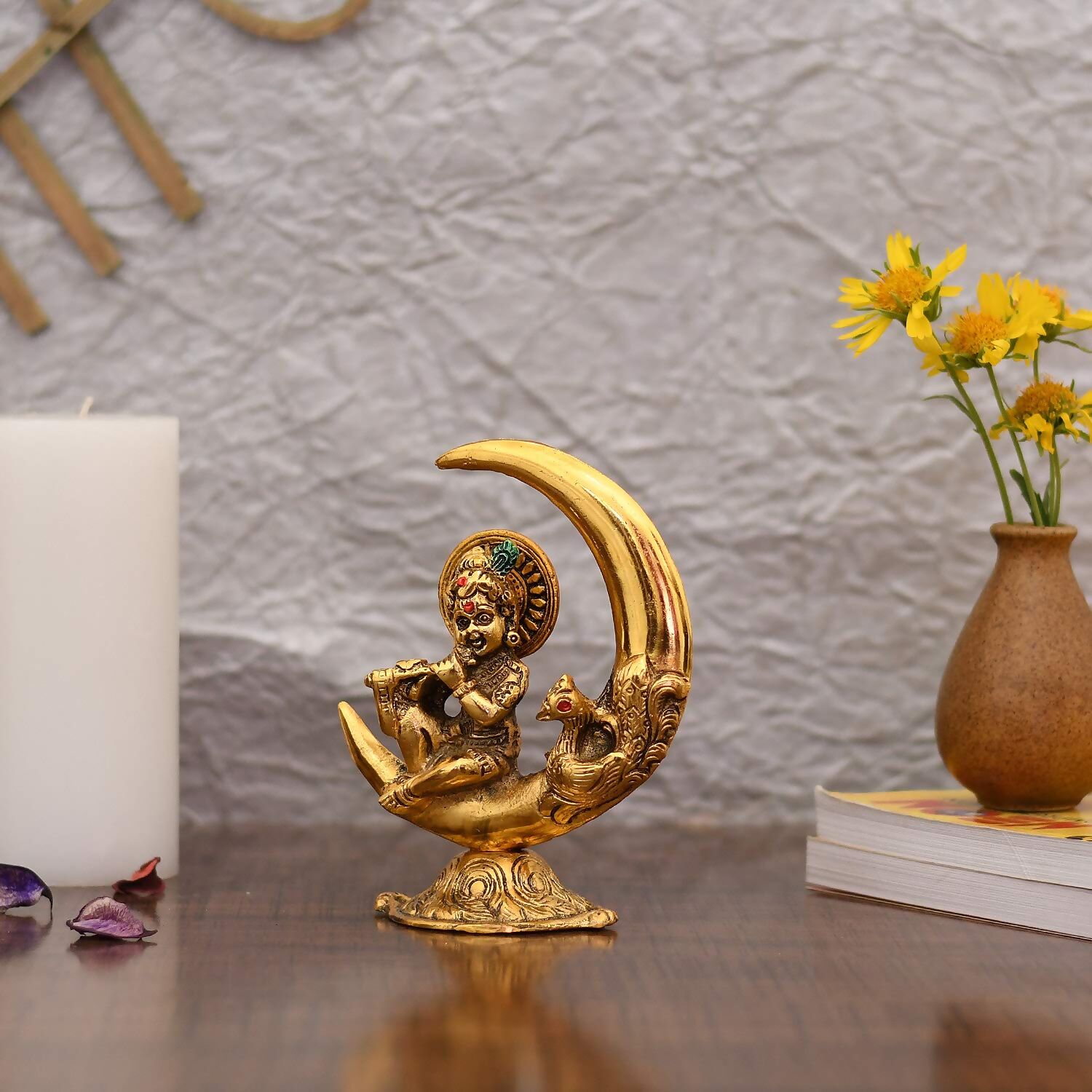 Collectible India Baby Krishna Idol