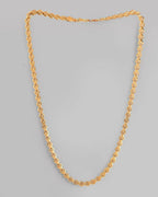 VOJ Gold-Polished Designer Contemporay Chain For Men