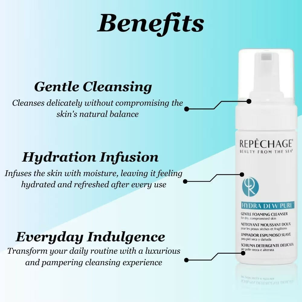 Repechage Hydra Dew Pure Gentle Foaming Cleanser