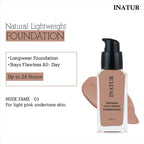 Inatur Natural Light Weight Foundation - Nude Fame