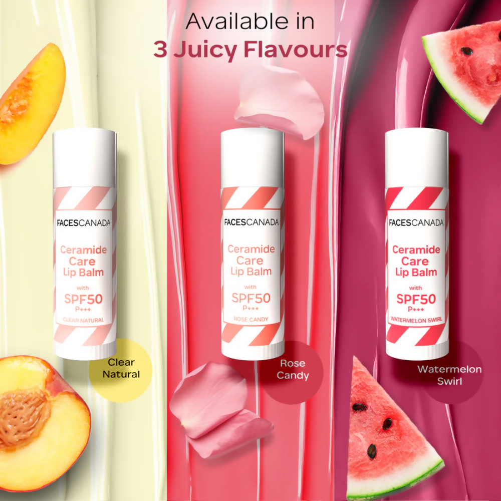 Faces Canada Ceramide Care Lip Balm - Rose Candy 02 - Distacart