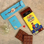 Super Bhai Rakhi & Hello Super Brother Chocolate Sleeve