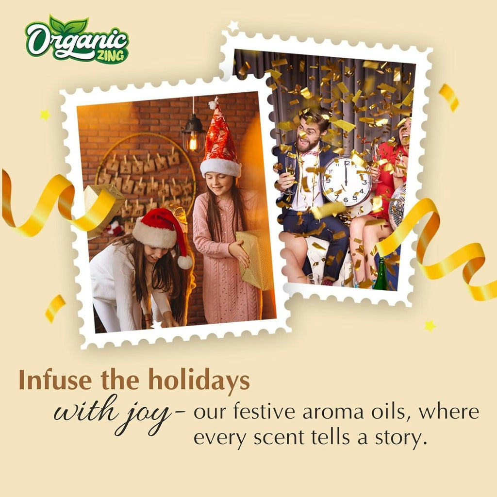 Organic Zing Pine Aroma & Diffuser Oil for Festive Season