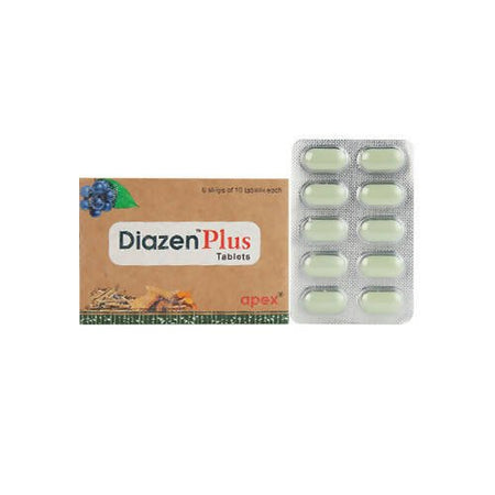 Apex Ayurvedic Diazen Plus Tablets