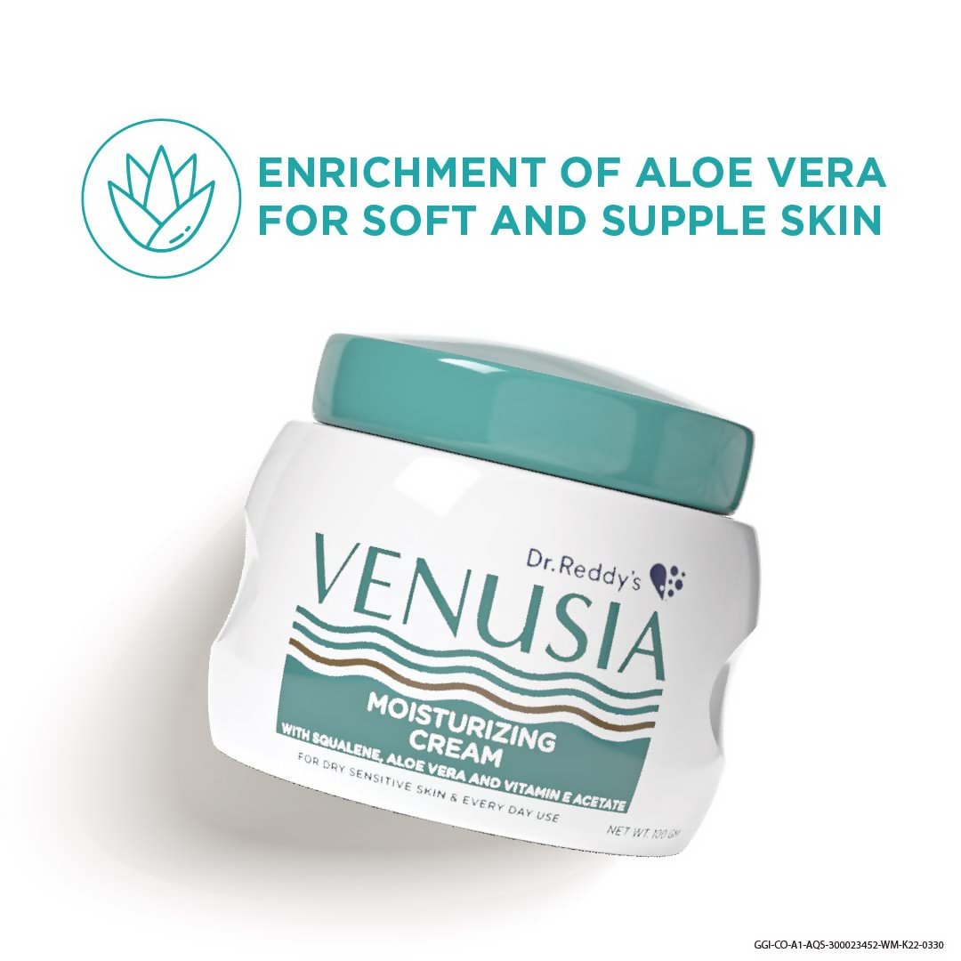 Dr. Reddy's Venusia Moisturizing Cream body & Face Cream For Dry To Very Dry Skin